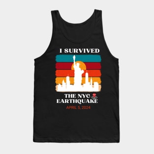 I survived the nyc earthquake 2024 Tank Top